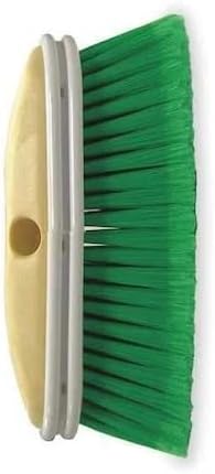 Scrub Brush, Brush Head, 10 in Head L, 2 1/2 in Bristle L Works with 5A171