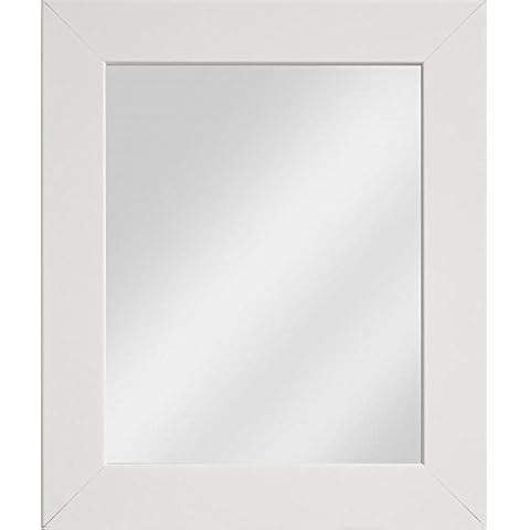 Watson Range White Framed Mirror, 16x12-Inches Cover