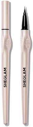 SHEGLAM Glide Control Liquid Eyeliner Smooth Long-Lasting Waterproof Easy to Grip-Matte Black