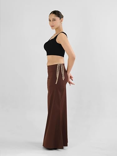 Image of I AM BY DOLLYJAIN D'coat Simple with Extender Length Adjustable for Women - 99% Cotton, 1% Lycra Stylish Lightweight Coat for Casual and Formal Wear
