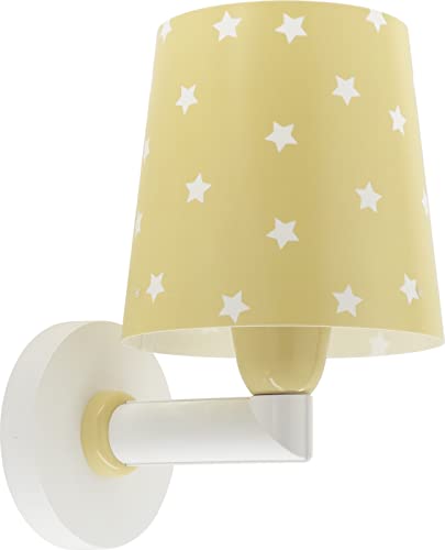 Aplique de pared infantil Dalber Star Light E27 con estrellas, haz brillar la habitación de tus hijos