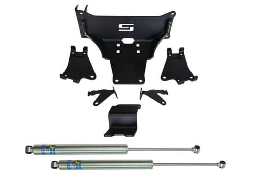 Steering May Lock Up - Icon Centerline Stabilizer Kits - 2005-2021 Ford F-250 & F-350 4 RealTruck SUPERLIFT SUSPENSION Dual Steering Stabilizer Kit for Ford F-250/F-350 | Bilstein 5100 Series Cylinders | 92742 | Fits 2005-2022 Ford F-250 / F-350 Superduty with No Lift to Any Lift Height