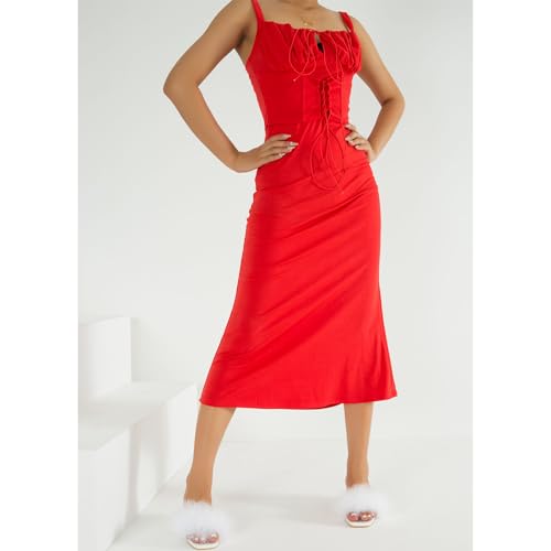 Heiyom Women's Square Toe Low Block Chunky Heels Mules Sandals Fluffy Feather Slip on Clear Heels Wedding Bridal Party Dress Shoes White 43 US104