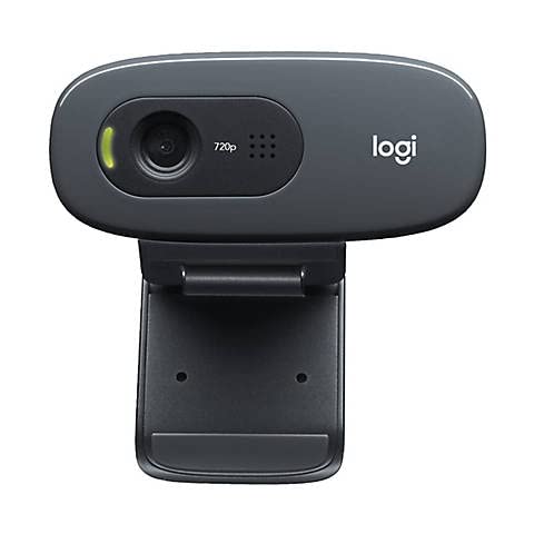 Logitech C270 Webcam - 0 9 Megapixel - 30 fps - USB Type A - 1 Pack s