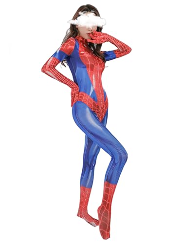 SINGUYUN Womens Cosplay Teddy Underwear Jumpsuit Japanese Anime One Piece Tight Bodysuit Lingerie Set (19297Red One size)