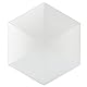 FILFEEL Flip Toy, Fingerspitzen-Gyro-Desktop-Flip-Metalldekompressor, Taschenspielzeug Lindert Ermüdungsstress, Metall-Fingerspitzen-Spinnspielzeug, Silber(Hexagon)