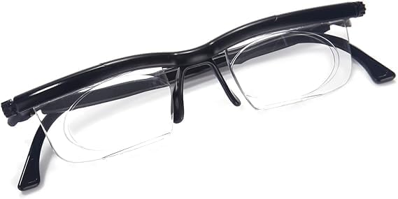 Lentes de esfera ajustables, lentes de lectura de enfoque ajustable, lentes de control de dioptrías flexibles, gafas de dioptrías 1D a +3D, para