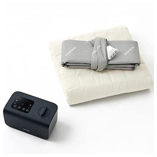 Navien Mate EQM 580, Queen – EMF-Free Water Heated Mattress Pad Warmer – Dual Temperature Control – WiFi Enabled & Eco-Friendly – Helps Soothe & Relieve Stress, Muscle Soreness, & Tension
