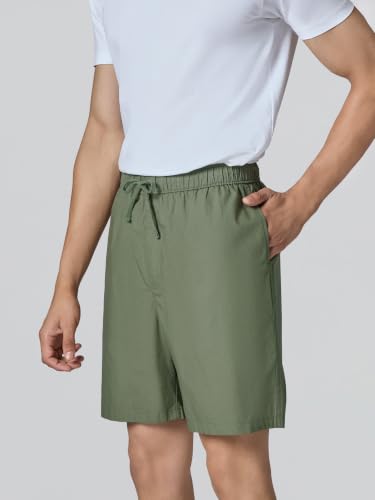 Image of XYXX Zen Solid Shorts for Men with Side Pockets and Drawstring |Relaxed Fit Shorts