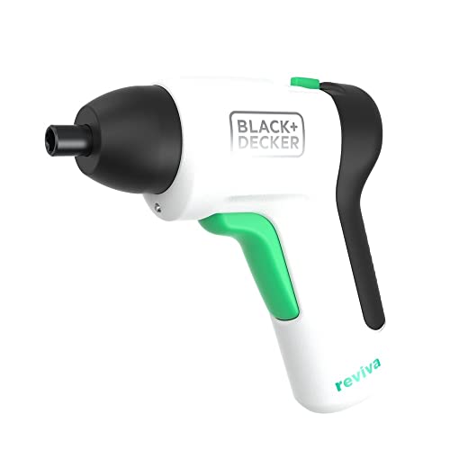 BLACK+DECKER REVSD4C Tournevis électrique sans fil rechargeable par USB 4 V MAX