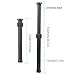 Holigie Two Section Extension Tube Tripod Center Extender,Aluminum Alloy is Durable Suitable for Drone photogrammetry and Astronomical time Lapse Photography