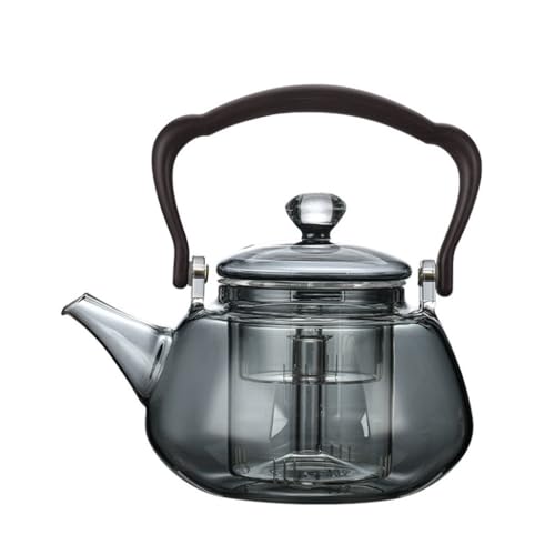 SMEJS 大容量電気陶器ストーブケトル高ホウケイ酸ガラスビームポットオフィスティーポット