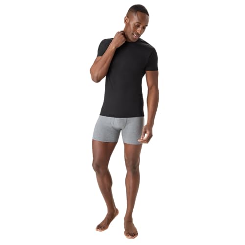 Image of Hanes Men's Ultimate Undershirt ComfortBlend Slim Fit Tees for Men, Moisture-Wicking