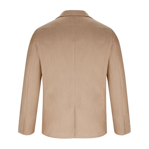 Men's Casual Blazer Suit Jackets Slim Fit Lightweight Sports Coats One Button Busniess Jacket Blazers for Men3