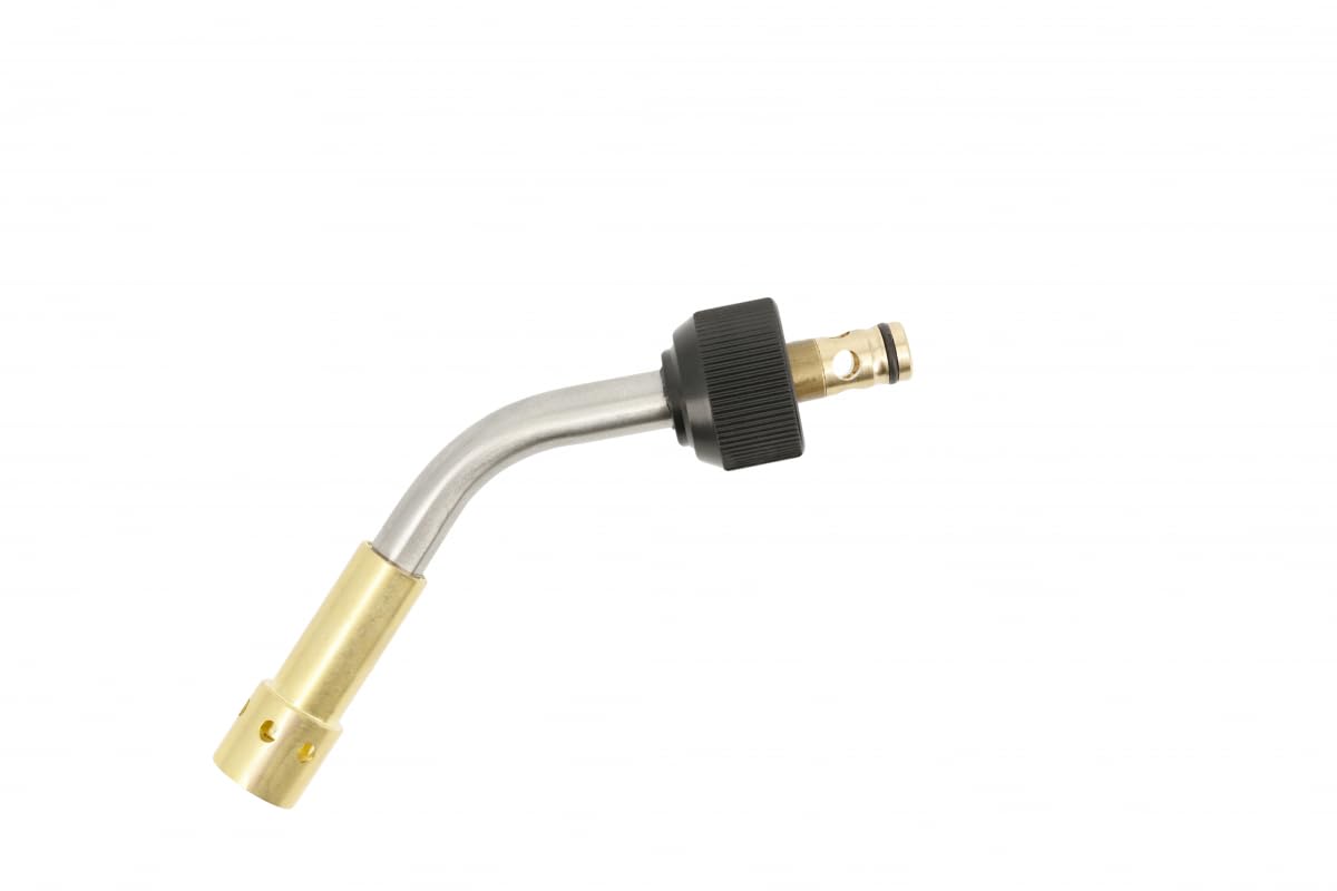 Hogert Technik HT2C506 Soplete a gas con accesorios con fusible