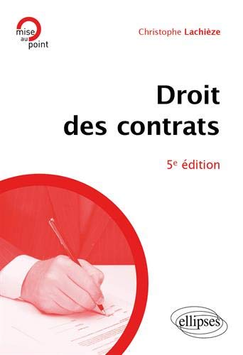 Télécharger Droit des contrats livre En ligne