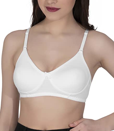 Image of Eve's Beauty Womens Non Padded Seamless Bra - Pack of 6 (Assorted)