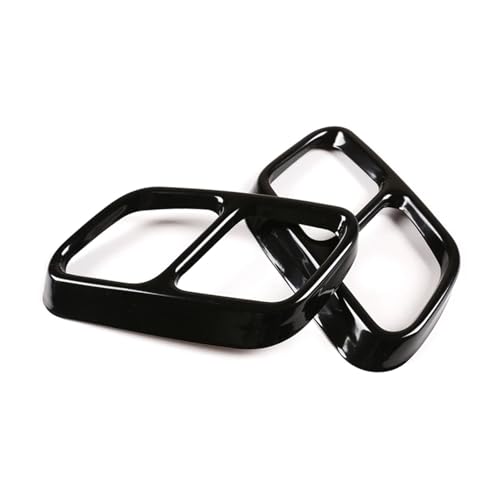 Cubierta de escape cromada para CLS 2012-2017: embellecedor resistente de acero inoxidable 4