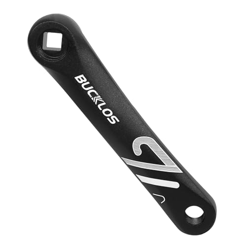 BUCKLOS Ebike Mountain Bike Square/Diamond/Hollow Crank Arm -152MM/170MM/175MM MTB Aluminum Bicycle CrankSet for Electric Bike/Road Bike/Commuter Bike/Exercise Bike/Fat Bike