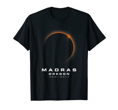 T-shirt Oregon Eclipse - Madras, OR Total Solar Elipse 2017 T-Shirt