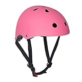 Matériel sûr: les casques de skate sont en ABS et en cuir PU, et ont une forte résistance et une forte résistance à la chute, ils peuvent protéger la tête lorsque vous sortez et jouez à vélo.