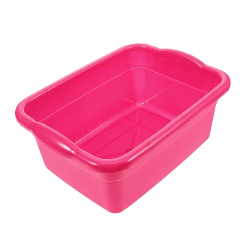 Abaodam 耐久性プラスチック洗面器 足湯用深型洗顔盆 多用途洗濯手洗い桶 宿泊施設や家用洗面盆 台所シンク対応快適ハンドル付き