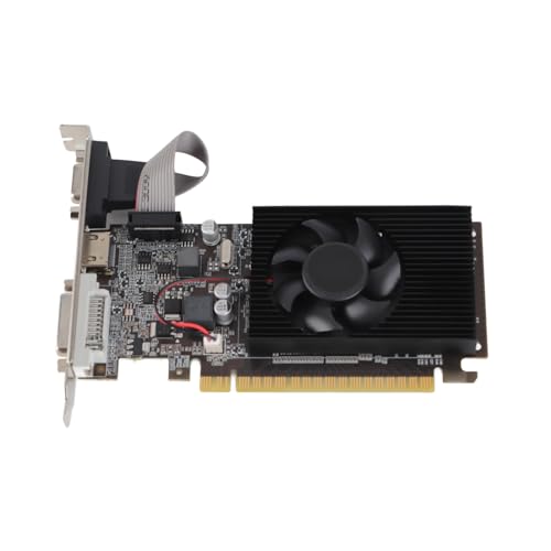 Yanmis PC Graphics Card GT610 1GB DDR3 with Fan for Desktop PC, Silence PCB - Image 7