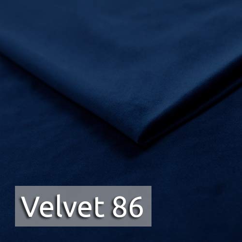 Sofa Chesterfield Asti 3-Sitzer, Couch 3-er, Glamour Design, Couchgarnitur, Sofagarnitur, Holzfüße, Polstersofa - Wohnzimmer, Velours (Dunkelblau (Velvet 86)) – Bild 7