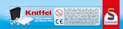 Schmidt Spiele 51203 Kniffel, Bring Mich mit Spiel in der Metalldose, bunt