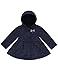 Produktbild DISHANG Kleinkind Mädchen Wintermäntel Puffer Jacke mit Abnehmbarer Kapuze Winddicht Warme Daunenmantel für Kinder Leichte Mode Lässig Ski Outwear Kinderkleidung (Blau, 97)