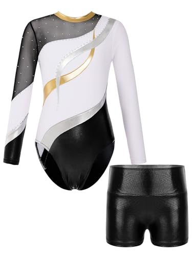 Tenue de sport pour yoga et course à pied blanche fille 11-12 ans