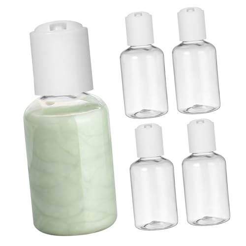Cabilock 20個 化粧品詰め替えボトル 軽量で携帯便利 製透明装瓶 詰替用乳液 シャンプー スキンケア用容器 ランダムカラー ランダムカラー