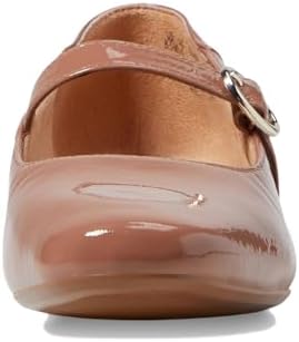 Naturalizer Womens Kelly Mary Jane Flat Hazelnut Brown Patent Leather 9.5 W | Image 1