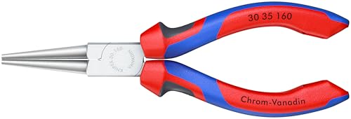 KNIPEX Long Nose Pliers-Round Tips