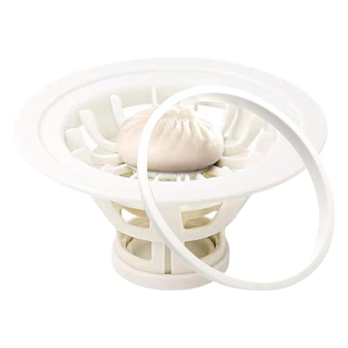 Molde de bollo al vapor - Máquina fabricante Baozi de 7 pulgadas | Máquina para hacer rollos y albóndigas con cortador de piel | Moldes y sellos para pasta | Ayuda manual de cocina para bollos