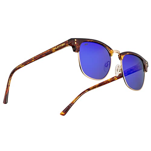 Pilotfish Sherpa Polarized Sunglasses Men Women, TR90 Frame, CR-39 Anti-Reflective Hydrophobic UV400 Lens3