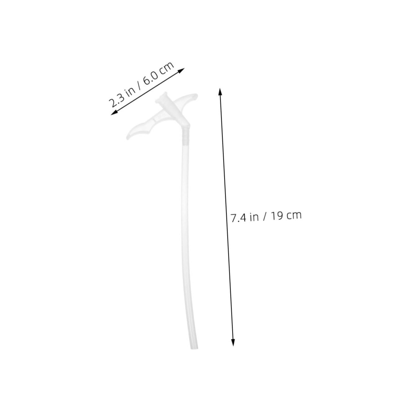 CIYODO Foam Spray Nozzle Replacement Tube Set 50pcs Plastic Tube Nozzles for DIY Gap Filling Foam Spray