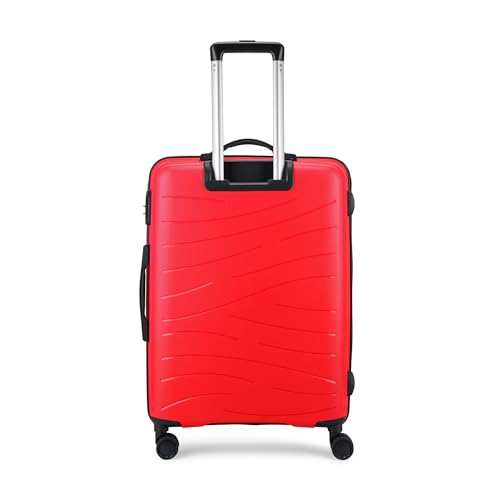Image of Skybags Polycarbonate Maximus Hard Shell Spinner Suitcase STROLLY 67 360 MX-RED, Medium, 67 Cm
