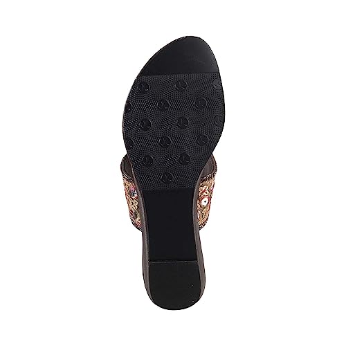 Mochi Women Ethnicwear Flat Chappal - Image 6