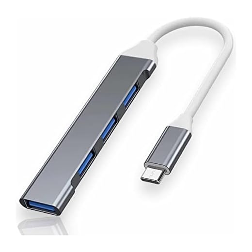 Hub Usb C 4 Portas Usb 3.0 5 Gbps Para Computador Ou Celular