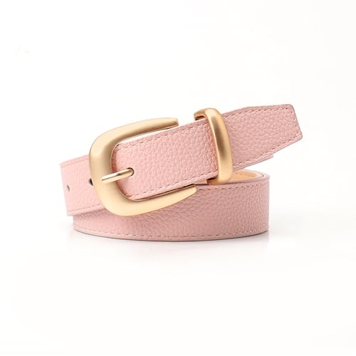 Belt for Women Ladies Waist Belt for Jeans Dress Fashion PU Leather Belt with Gold Buckle2