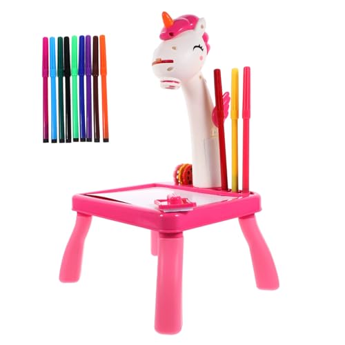 DRESSOOS Tablette Graphique Pour Garçon Fille Avec Projecteur De Dessin Table De Projection Pour Peinture Jouet Éducatif Pour Dessin Animé