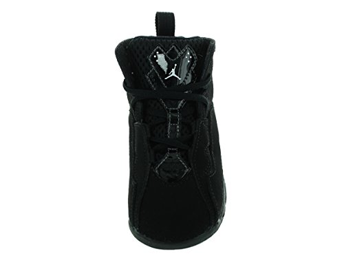 Jordan Nike Toddlers True Flight Bt Black/White/Black/Cool Grey Basketball Shoe 5 Infants US2