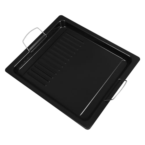 GARIOUANS 1 Pieza Plato de Barbacoa Adherente para Exterior Sartén de Cocción para Asar Carne y Pescado Accesorio Práctico para Parrillas y Fiestas al Aire