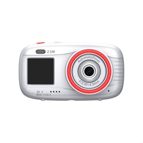 Cámara digital de doble pantalla de 2.5K con WiFi y zoom 16X para fotografía