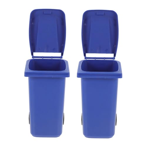 Uonlytech 2Piezas Almacenamiento De Residuos De Basura Miniatura Multifuncional Para Escritorio Soporte De Almacenamiento Organizador