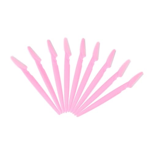 SOESFOUFU 30pc Set Eyebrow Portable Stainless Steel Facial Razors Makeup Tools for Women Girls Ladies