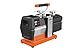 NAVAC NP12DA1 Ammonia Vacuum Pump - Corrosion-Resistant for Ammonia (R-717) - 12 CFM Flow Rate - 5 Microns Vacuum - Dual-Stage HVAC Pump - Industrial Grade Design - 1 Year Warranty
