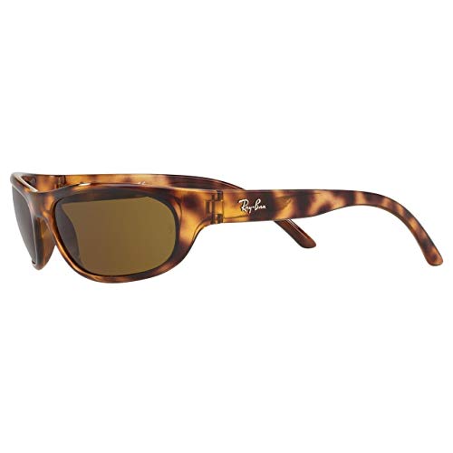 Ray-Ban Women's RB4033 Rectangular Sunglasses, Havana/Brown, 60 mm3