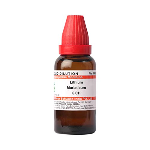 Dr Willmar Schwabe India Lithium Muriaticum Dilution 6 CH Bottle of 30 ml DilutionFree Pallas USA Sandalwood Perfume Oil for Each Order